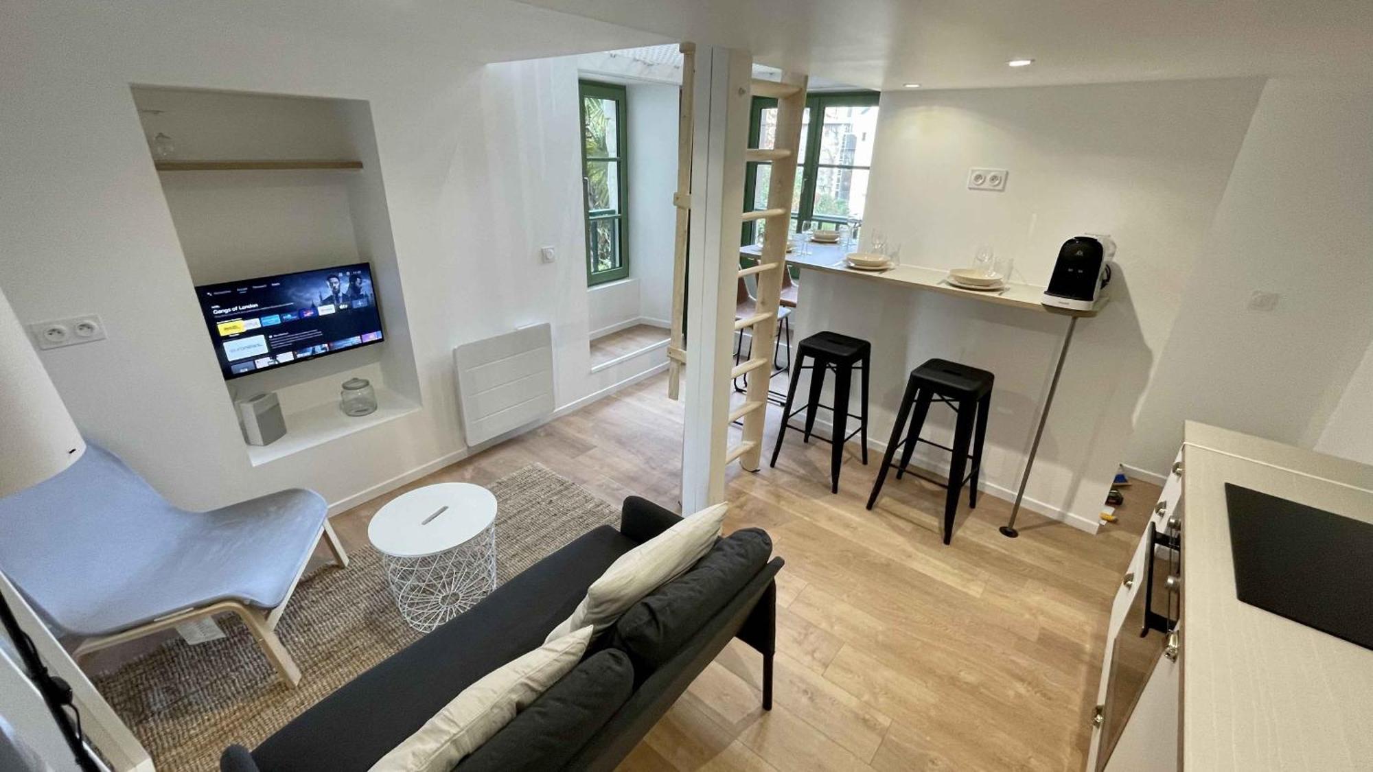 Appartement Au Calme Dans Le Quartier Historique Pour 4 Personnes Avec Espace Exterieur Pau Bagian luar foto